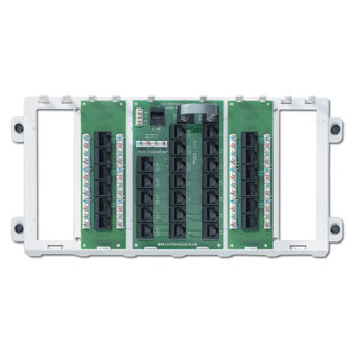 Product image for Panel ABS plastic 12 port Structured Media