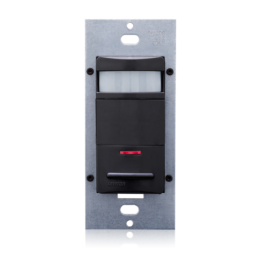 Product image for Sensor occupancy auto-ON/OFF 180.... 120/277V 2100sqft black