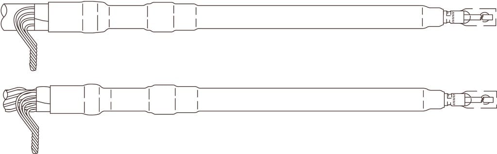 Product image for 3M™ COLD SHRINK QT-III TERMINATION KIT 7640-T & 7650-T SERIES FOR 5-35 KV
