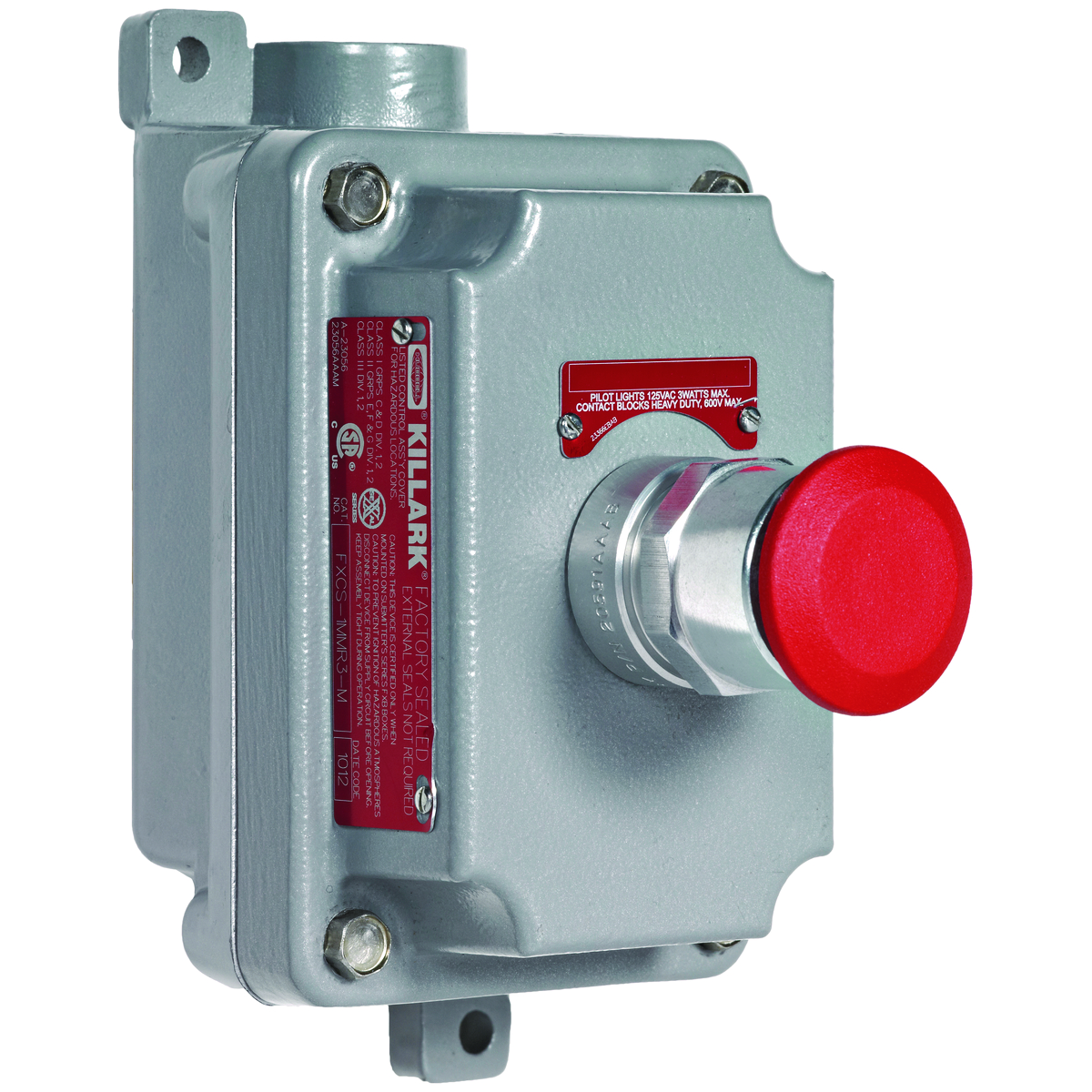 Product image for MAINTAINED MUSHROOM HD PB RED 3/4" DE