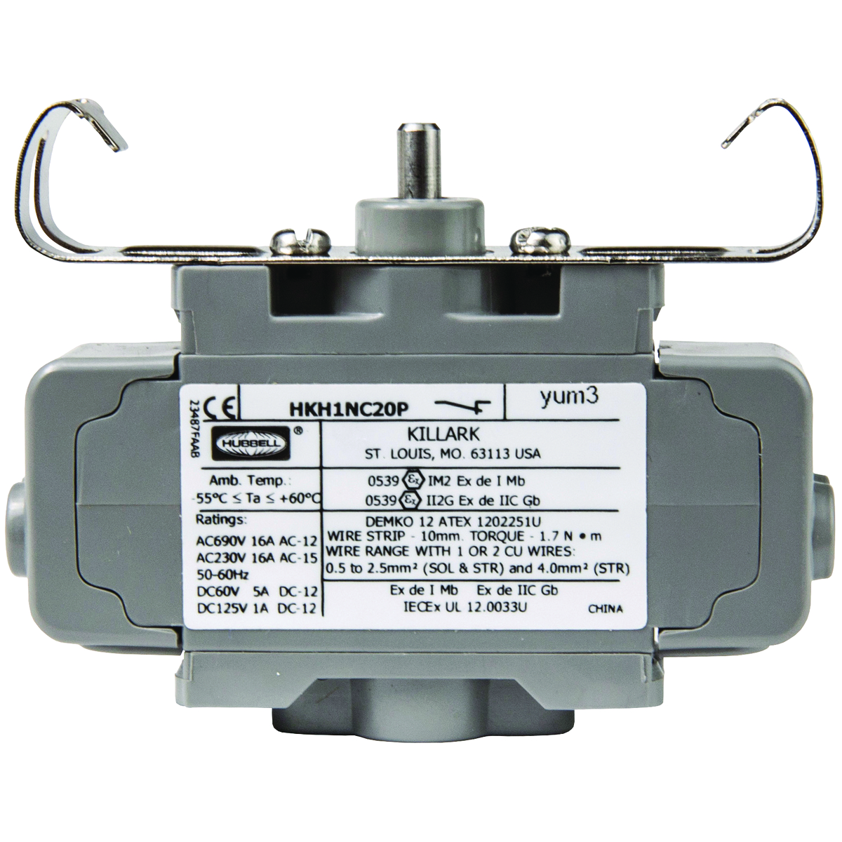 Product image for CONTACT BLCK,ESTOP FACT SEAL NC PM,20A