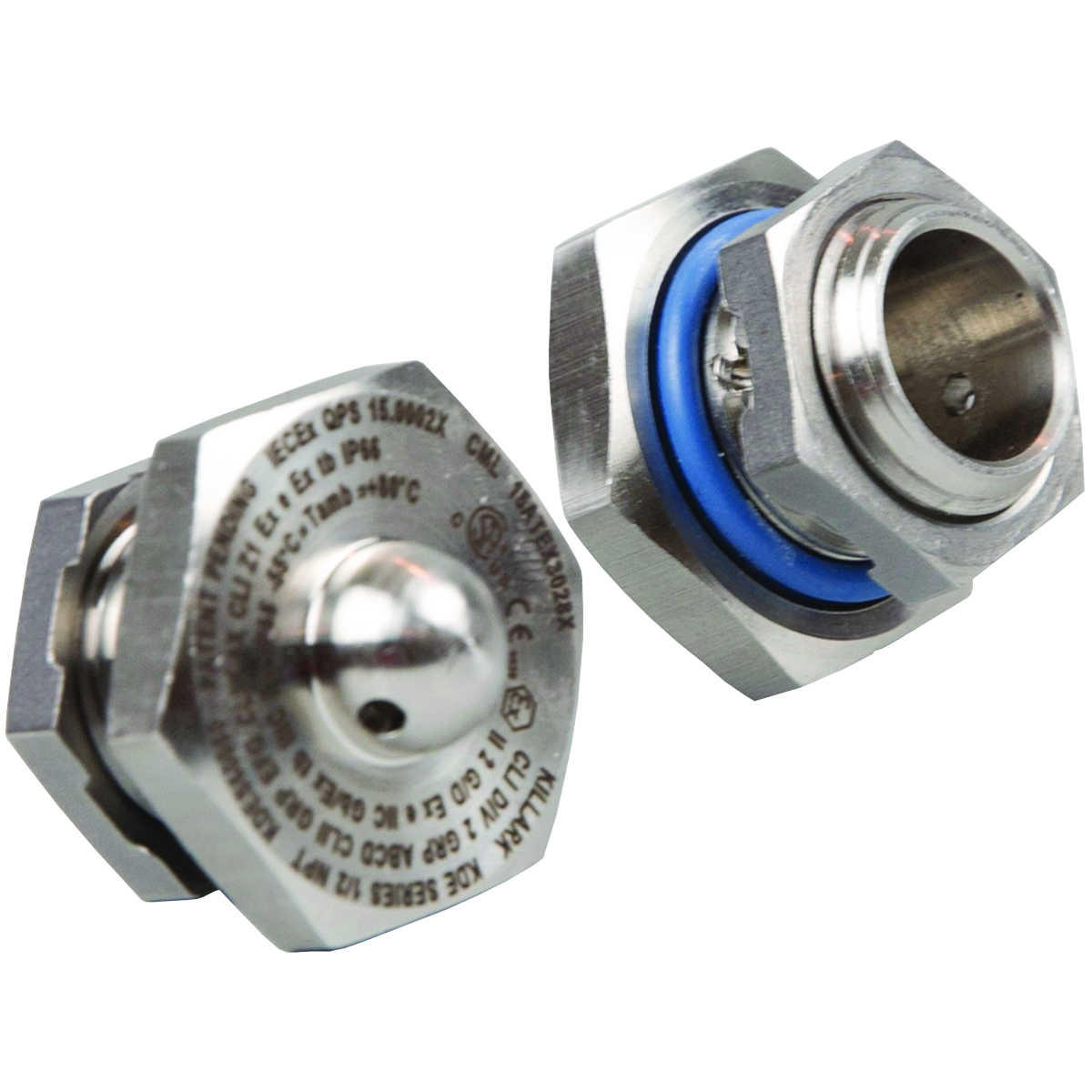Product image for 3/4 NPT EXE CID2 316SS DRAIN IP66/4X W/L