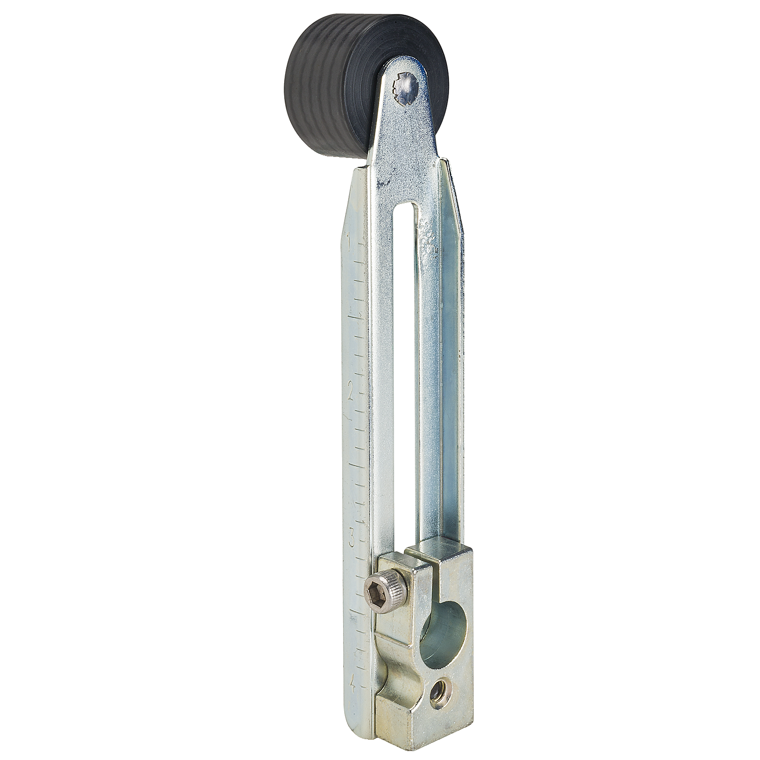 Product image for NEMA LIMIT SWITCH, 9007C, ADJUSTABLE LENGTH LEVER ARM, NONBENDABLE, 1.0 INCH NYLON ROLLER, 0.625 INCHES WIDE