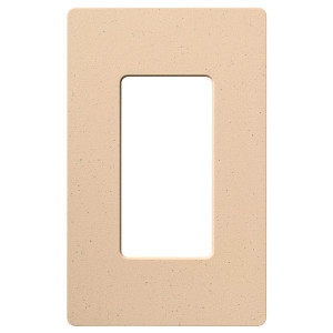 Product image for Wallplate 1-gang desert stone satin 2.94"