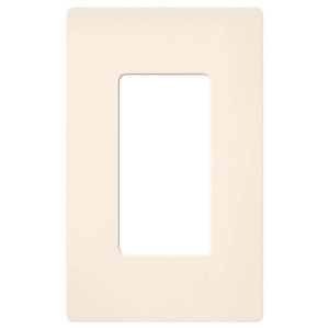Product image for Wallplate 1 gang designer eggshell