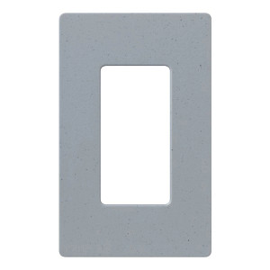 Product image for Wallplate 1-gang bluestone