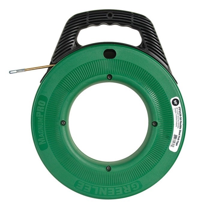 Product image for Fish tape MAGNUMPRO flexible steel 3/16"x50'