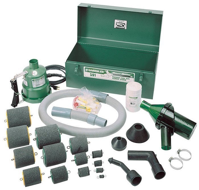 Product image for System portable blower fishing 4"