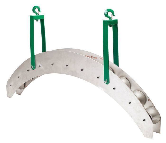 Product image for 48" Conveyor Sheave with 10 Sheave Wheels