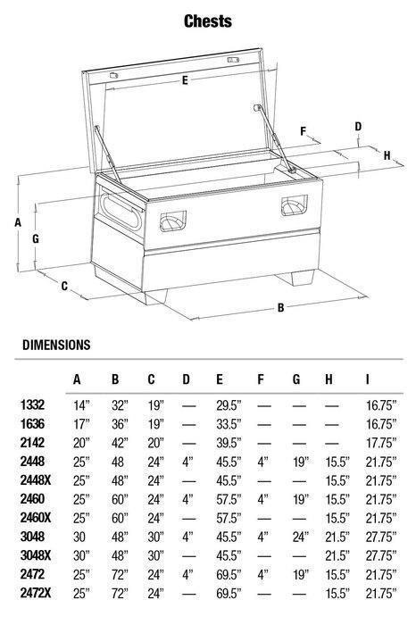 Product image for Storage chest without tray