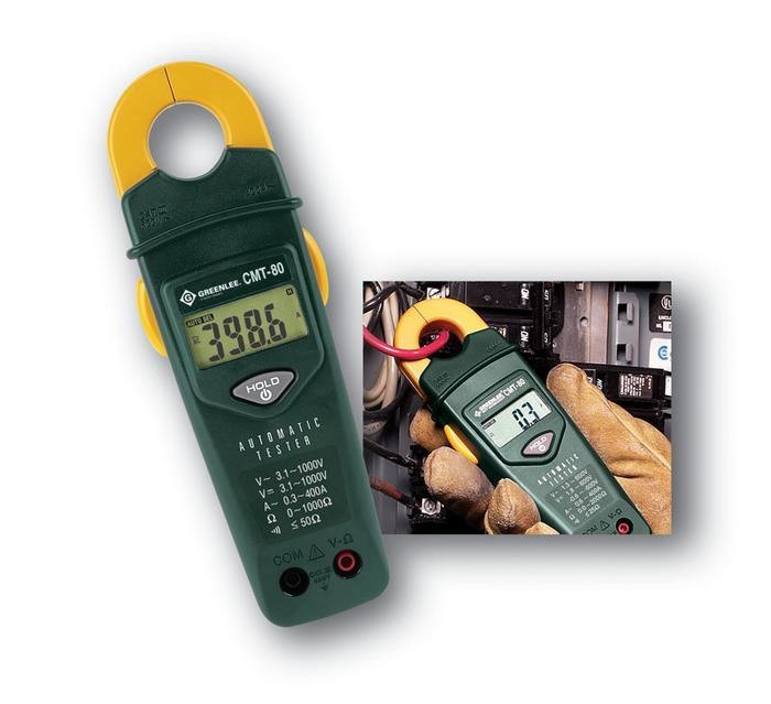 GREENLEE CMT-80 Clamp Meter AC, Automatic Selection 600 VAC,