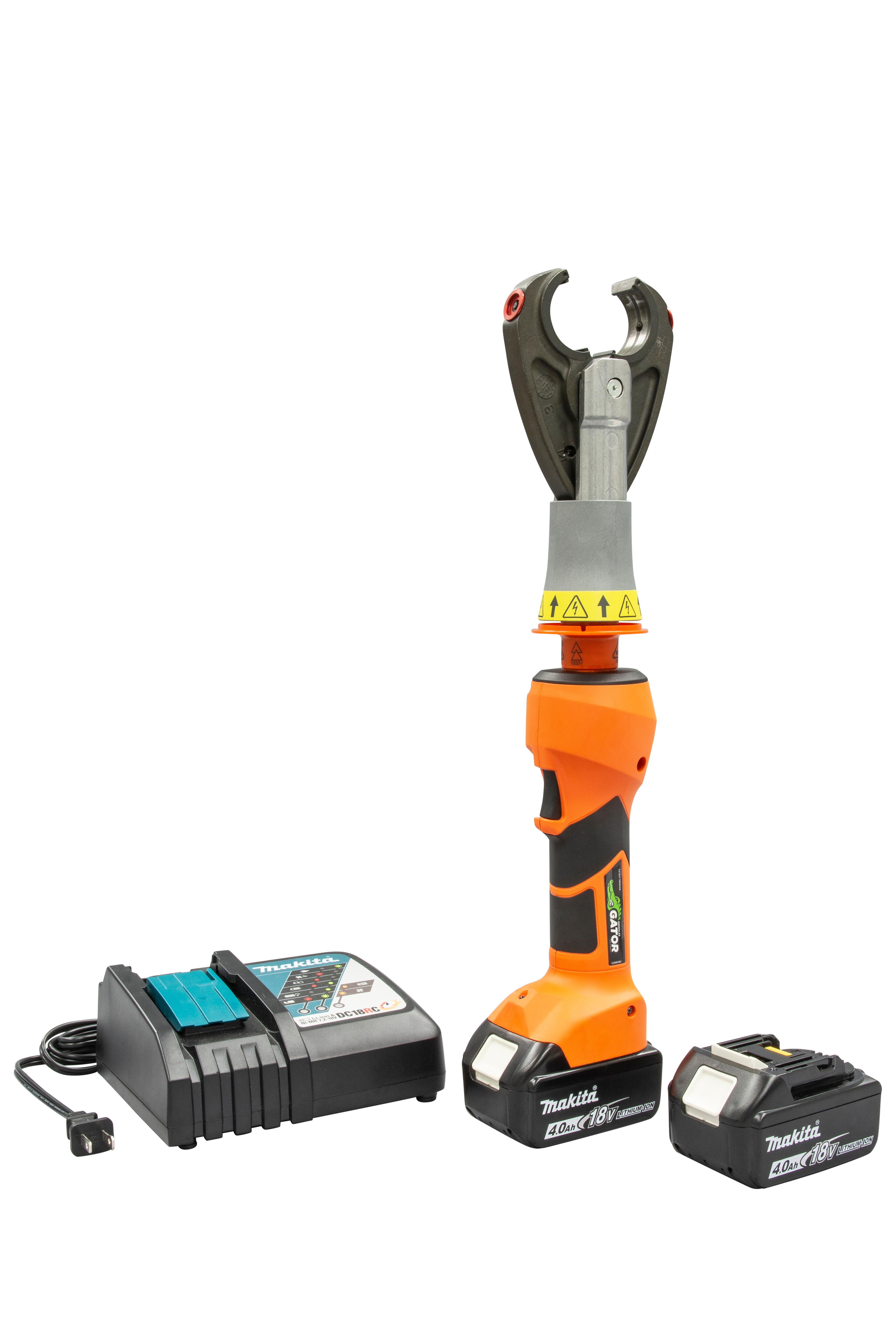 Product image for 6 Ton Insulated Crimper with CJ22 Head and 120V Charger