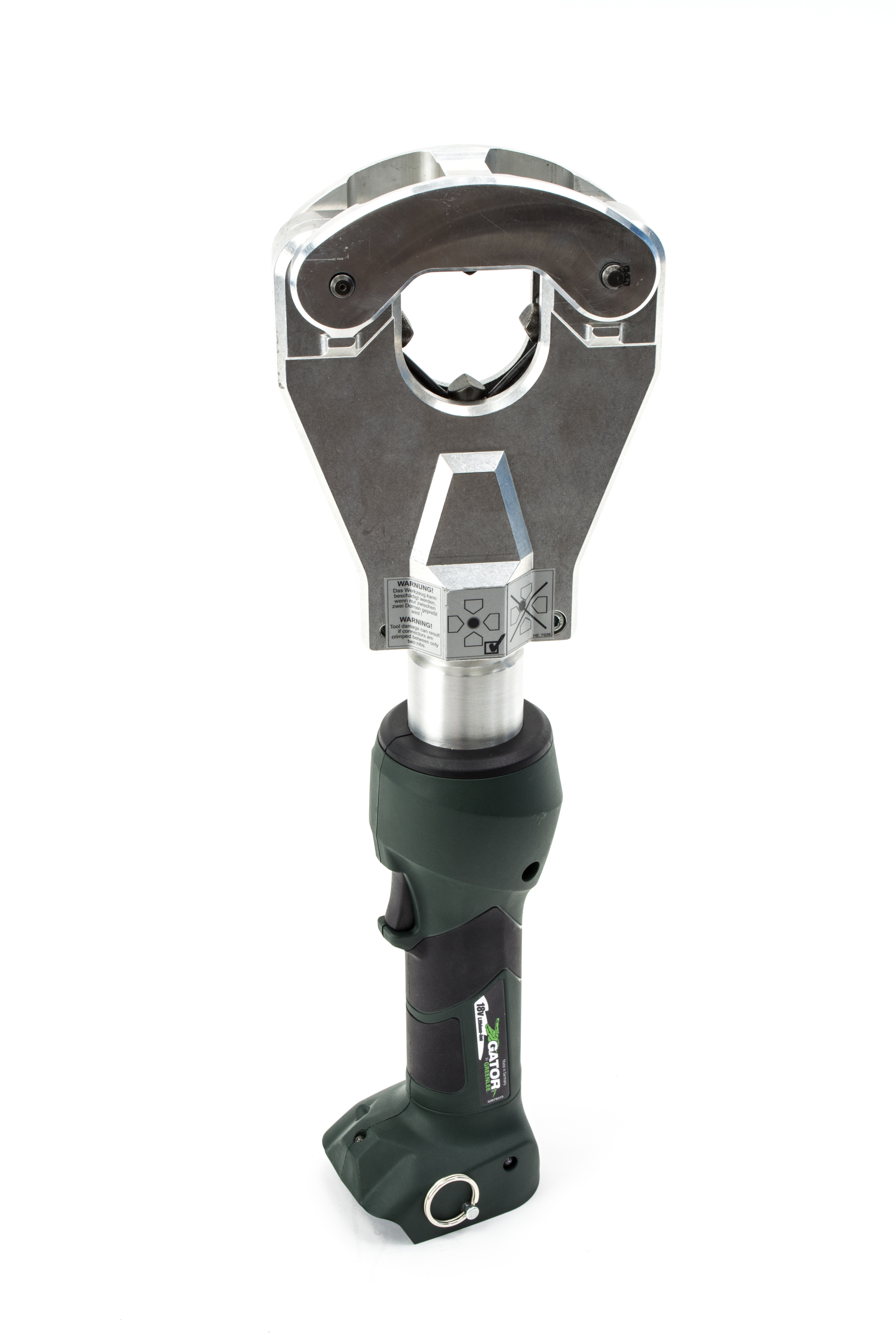 Product image for 6 Ton Crimper, Quad Flip Top Inline Li-Ion STD, Bare