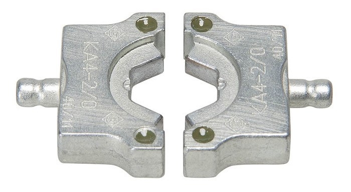 Product image for #2/0 Aluminum Crimping Die Set (KA4-2/0)