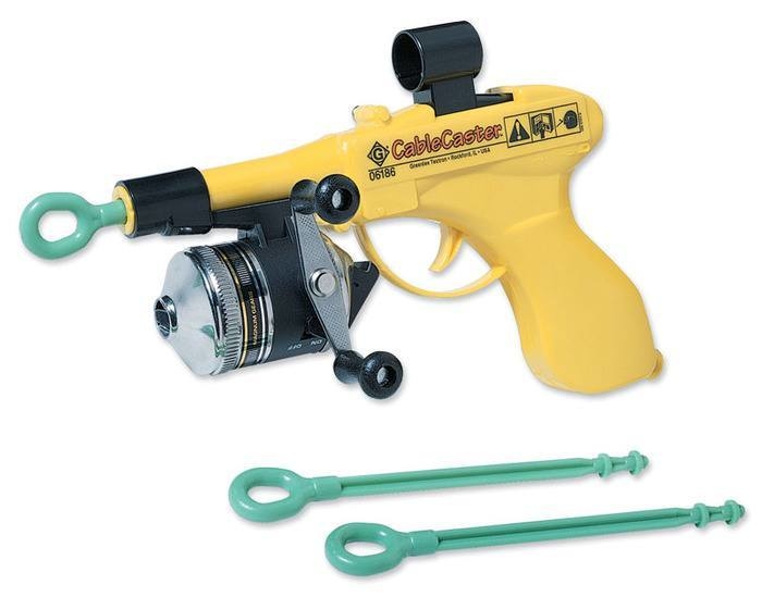 Product image for Wire pulling tool cablecaster with 3darts yellow