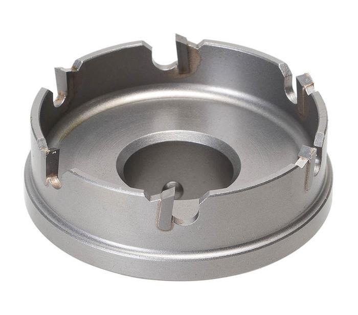 Product image for 2-1/8" Quick-Change Carbide-Tipped Hole Cutter