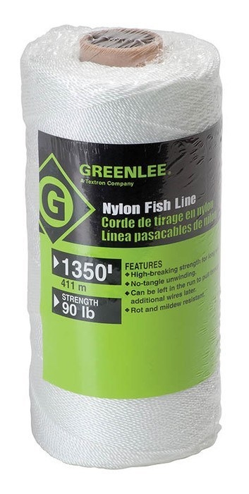 Product image for Fishline conduit 16200" white
