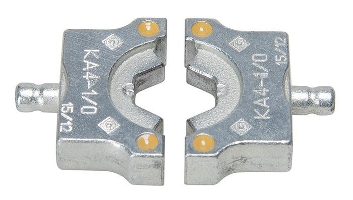 Product image for #1/0 Aluminum Crimping Die Set (KA4-1/0)