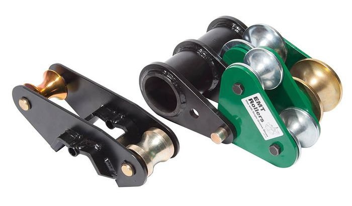 Product image for 1-1/2"-2" EMT Single Roller Unit for use with 555CX/DX