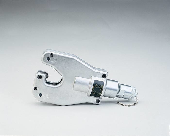 Product image for Remote Powered Quad-Point Crimping Tool, Open Head Dieless