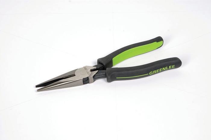 Product image for Plier cutting long nose molded grip 6-5/8"