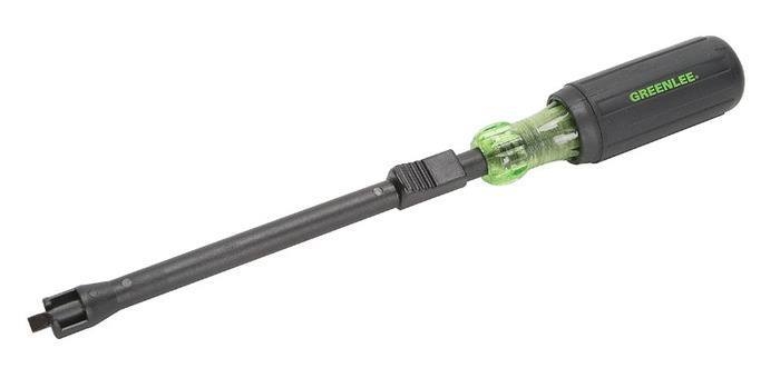 Product image for Screwdriver slotted tip screw-holding 1/4x7"