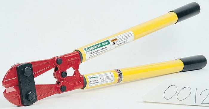 Product image for Heavy-Duty Bolt Cutter with Fiberglass Handles 18 in (457 mm) Long