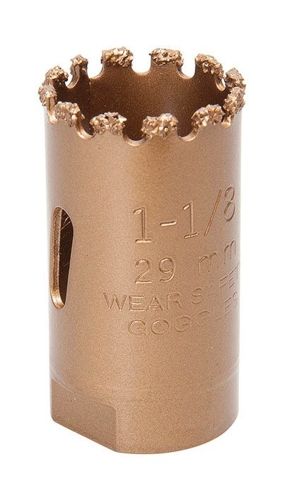 Product image for 1-1/8" Carbide Grit Hole Saw
