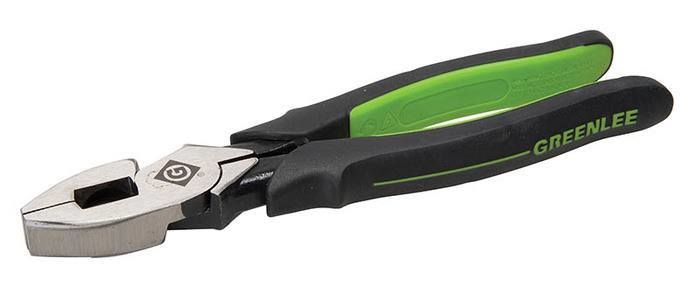 Product image for 8" Molded Grip High-Leverage Side-Cutting Pliers