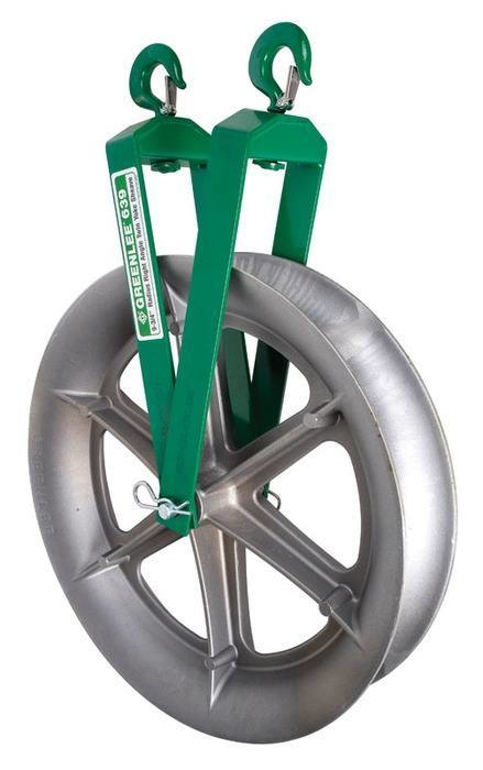 Product image for Sheave right angle twin yoke 9-13/16"
