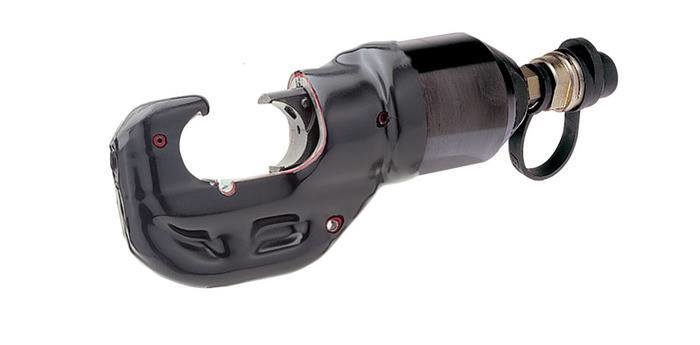 Product image for 12-Ton Remote-Powered Crimping Head, 1.65" (42 mm) Opening, PVC Covered