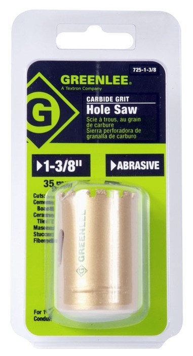 Product image for 1-3/8" Carbide Grit Hole Saw