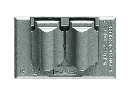 Product image for CVR RECTANGULAR OUTLET CVR SINGLE GANG