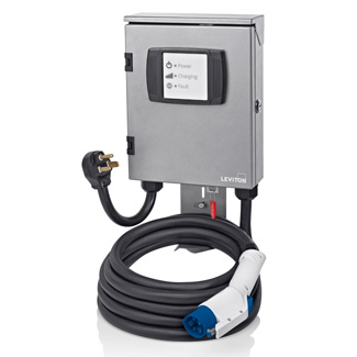 Product image for Electric Vehicle Charging Station 32A 240V Evr-Green 320 18P
