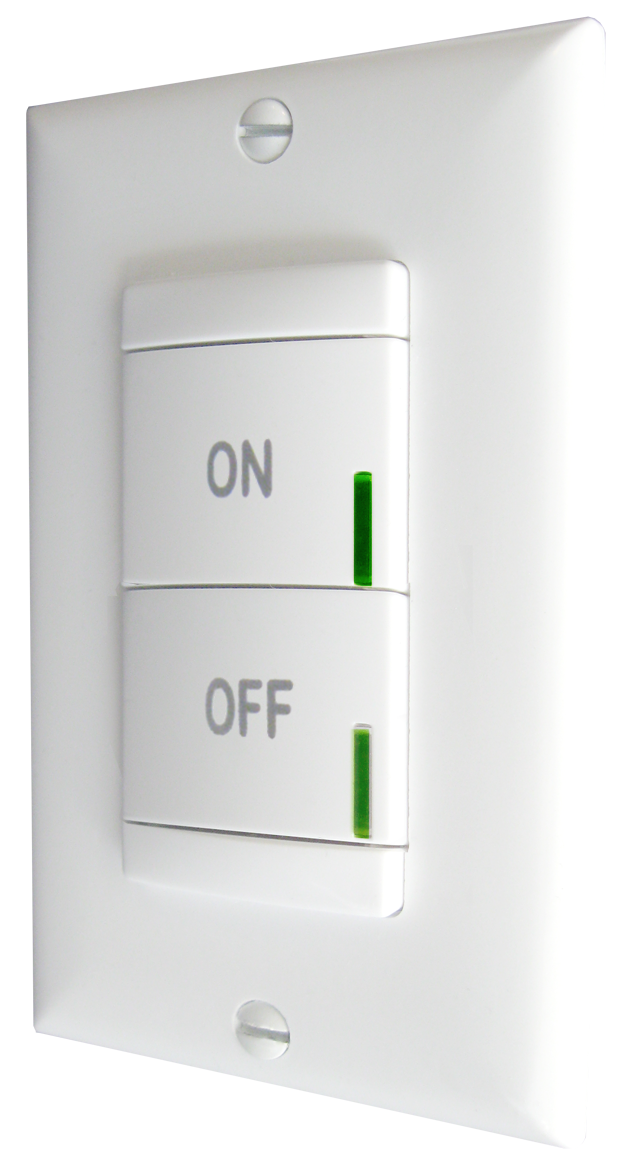 Product image for SWITCH & LOAD CONTROLLER, WIRELESS, WHIT