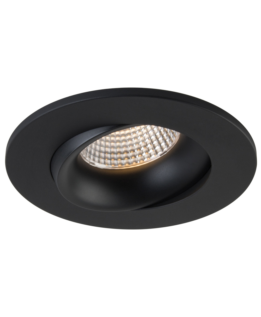Product image for Luna RA35-12G-DTW-90BK - 3.5" Round Gimbal DTW,BK