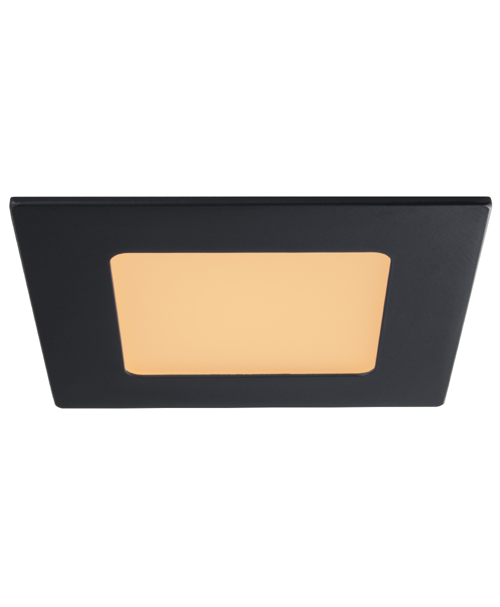 Product image for 4" Square LED Slim Profile Recess Retrofit, 9W, Wet Location