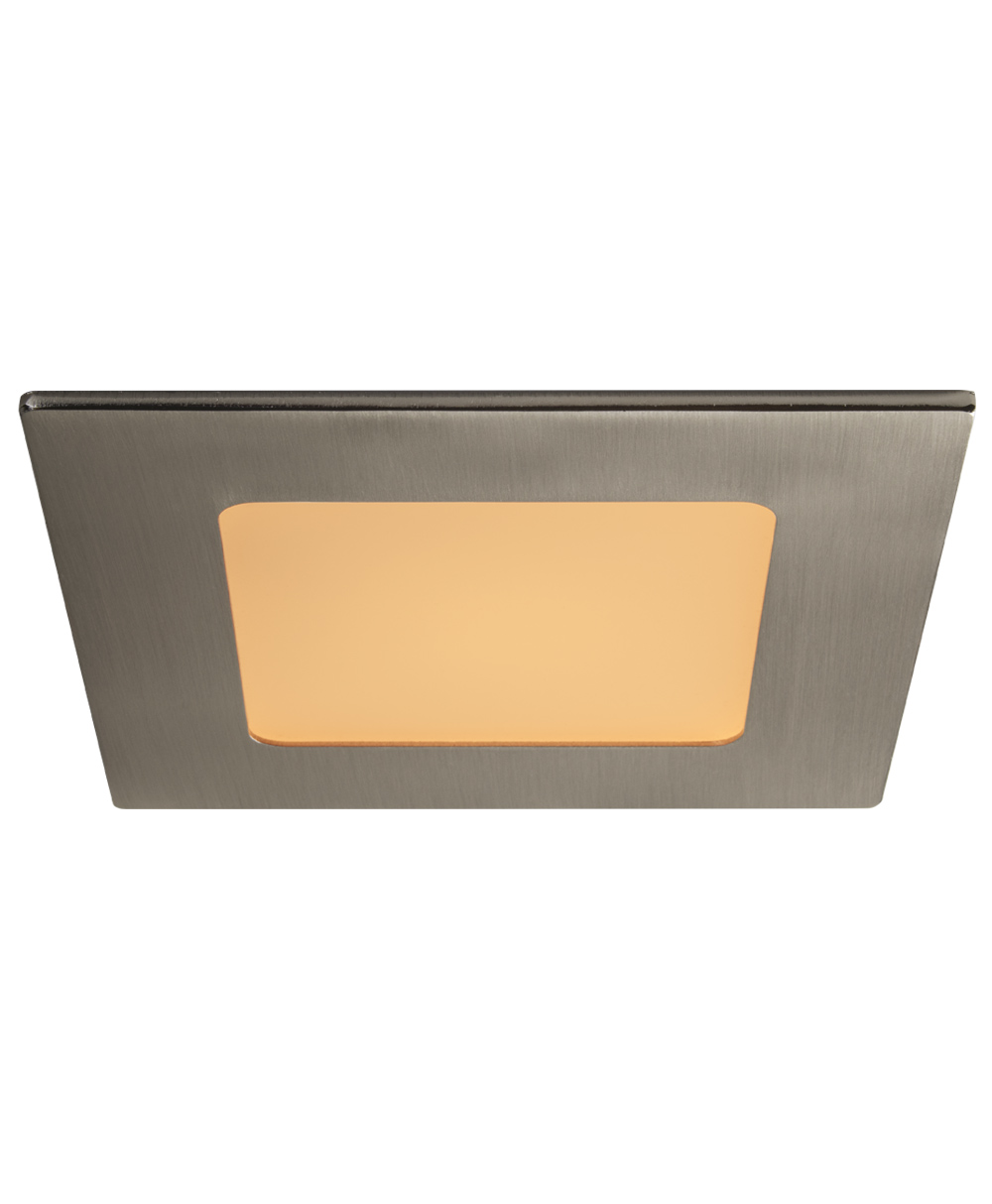 Product image for 4" Square LED Slim Profile Recess Retrofit, 9W, Wet Location