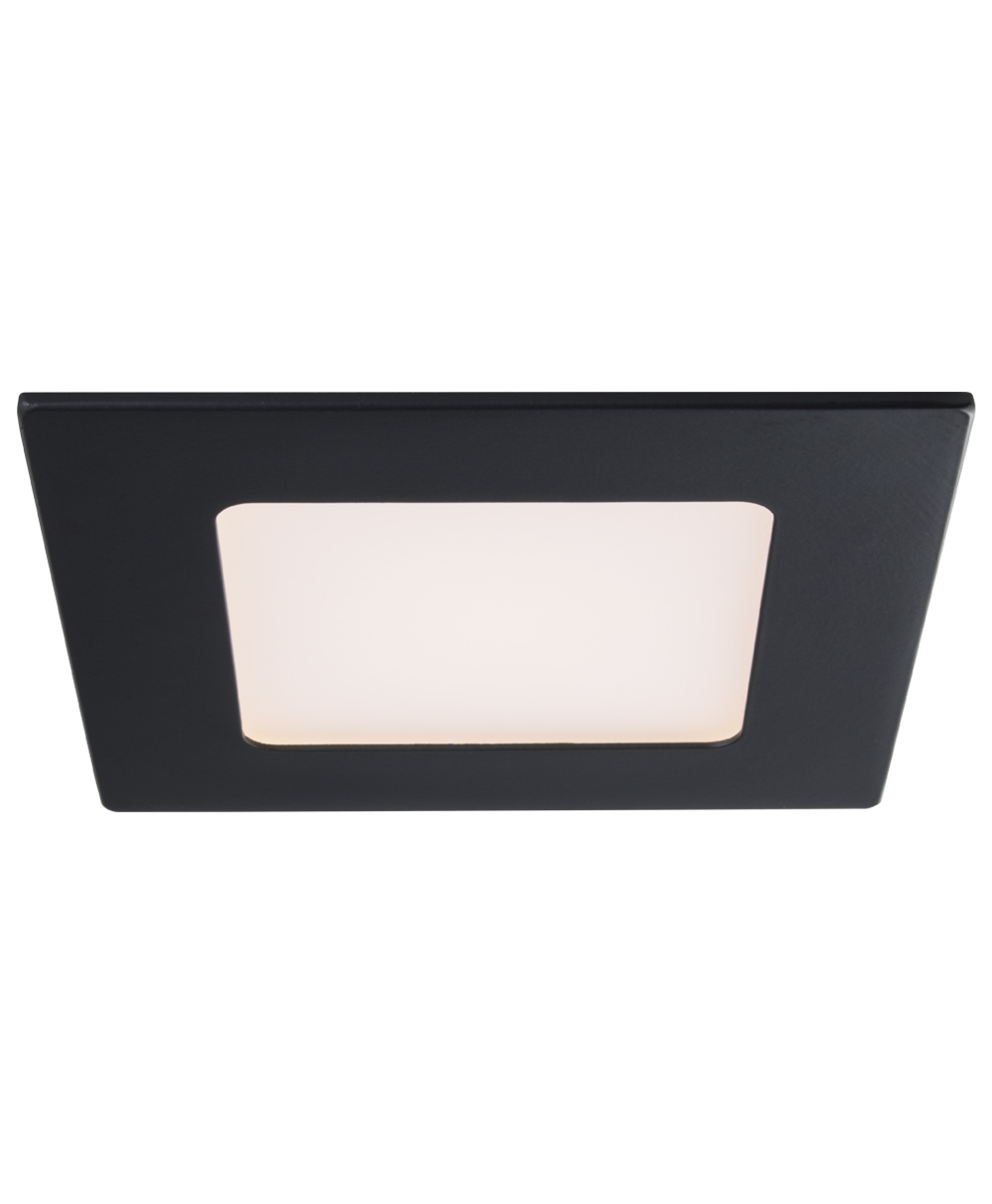 Product image for 4" Square LED Slim Profile Recess Retrofit, 9W, Wet Location