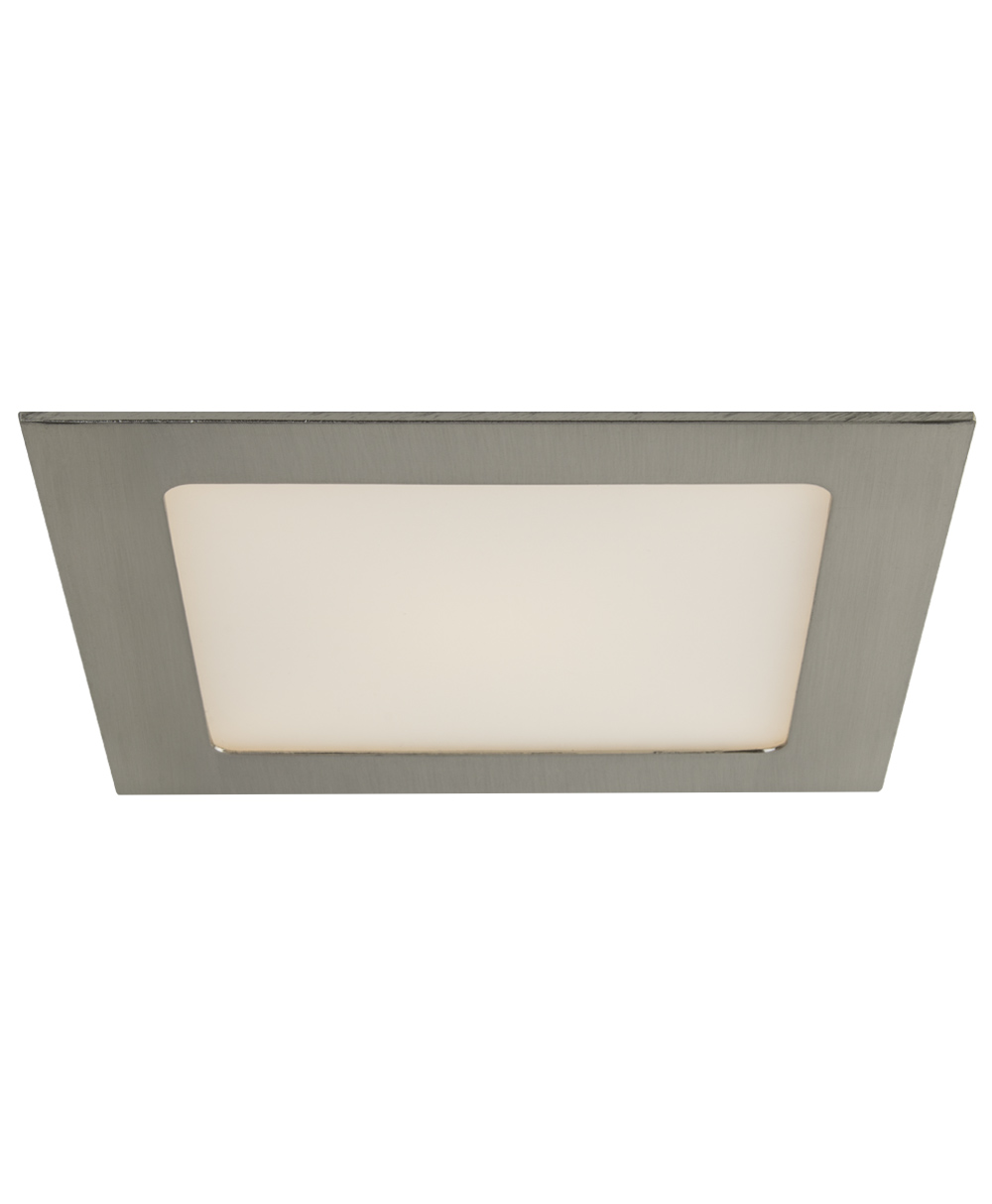 Product image for 6" Square LED Slim Profile Recess Retrofit, 12W, Wet Location