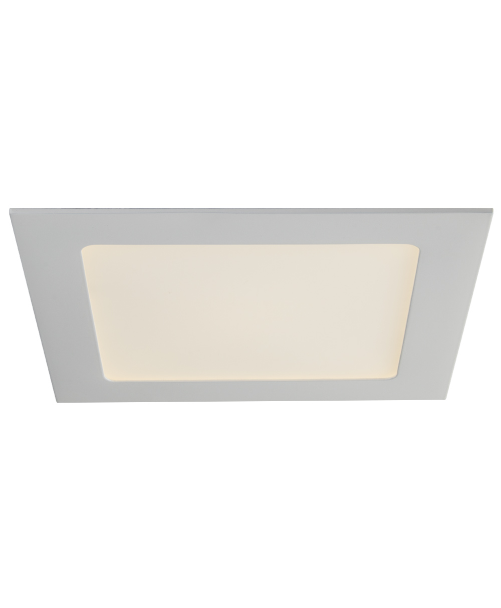 Product image for 6" Square LED Slim Profile Recess Retrofit, 12W, Wet Location