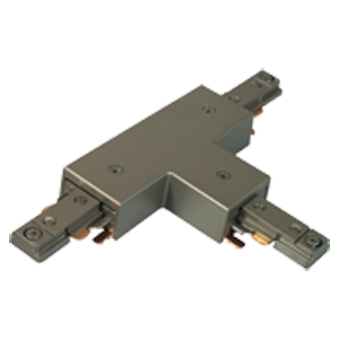 Product image for T-Connector 3 track sections at 90 deg black