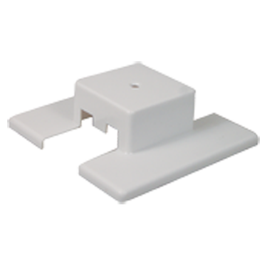Product image for Connector center feed white