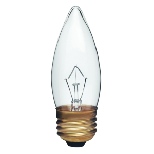 Product image for INCANDESCENT SAFETY MAX 60W B10 E26 130V CLEAR STD