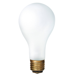 Product image for INCANDESCENT SAFETY MAX ROUGH SERVICE 100W A21 E26 130V FROST STD