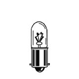 Product image for MINIATURE LAMP ANSI:45 T-3.25 3.2V 0.35A 1.12W BA9s CLEAR