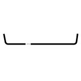 Product image for WRAP LENS K12 PRISMATIC CLEAR 0.110in ACRYLIC 47-15/16in x 15in x 2-1/8i n SF164 STD
