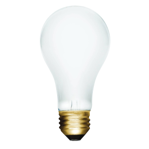 Product image for INCANDESCENT SAFETY MAX 60W A19 E26 130V FROST STD