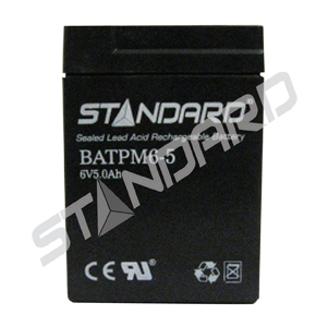 Product image for LEAD ACID BATTERY 6V 5AH