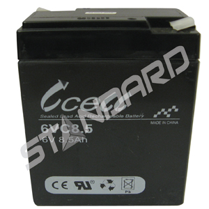 Product image for LEAD ACID BATTERY 6V 8.5AH